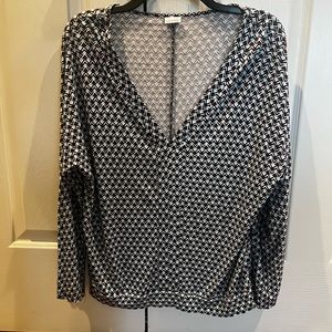 Multicolored long sleeve blouse. Women’s